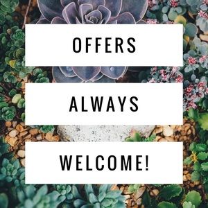 Feel free to make an offer!